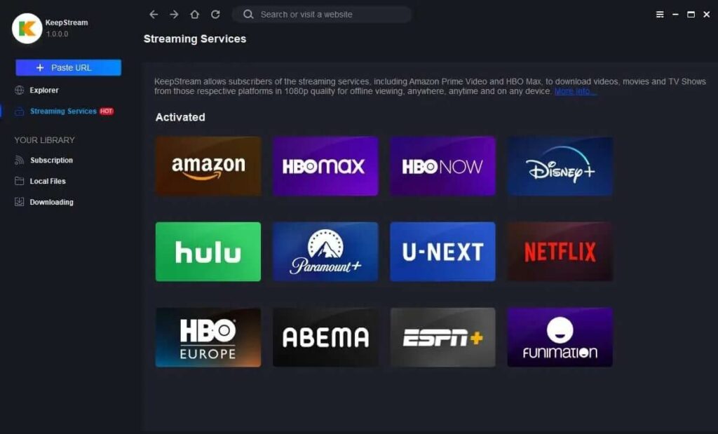 Download and Install the KeepStream Disney Plus Downloader