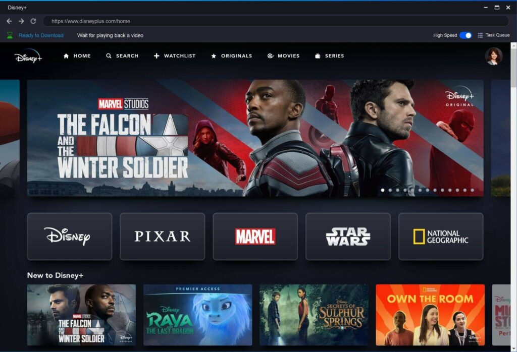 Sign in to Your Disney Plus account and Choose the Video to Download
