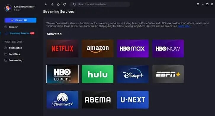 Download the Y2Mate HBO Downloader