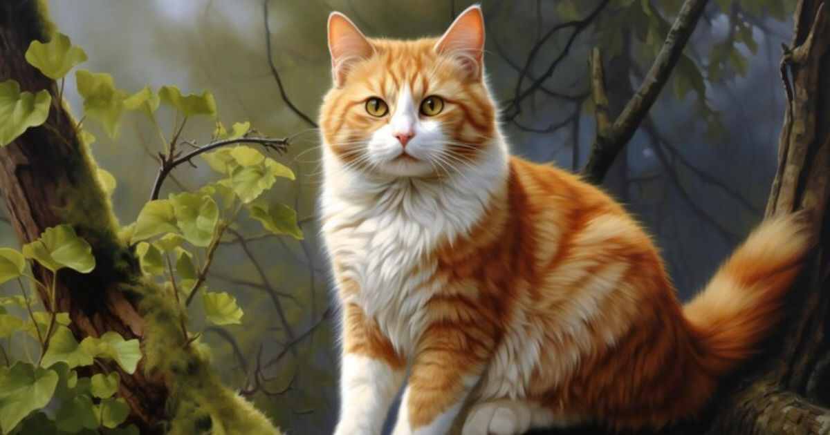 Orange and White Cat