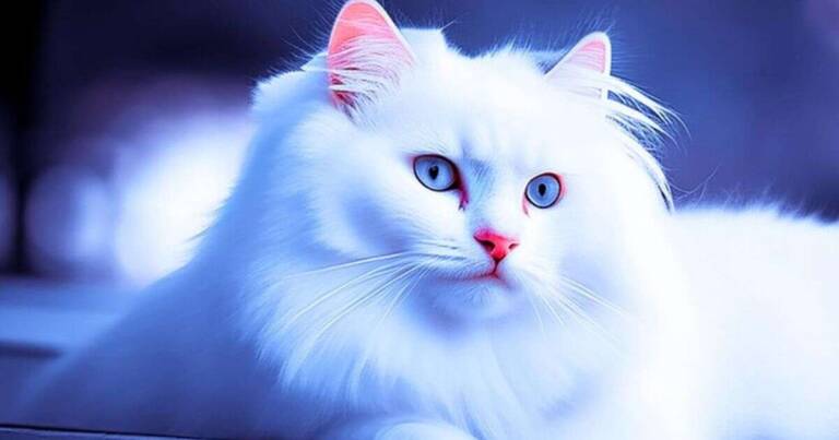 The Allure of White Cats with Blue Eyes