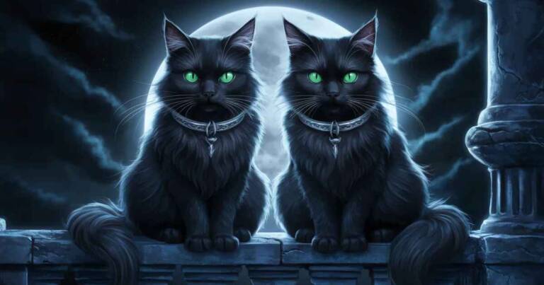 Black Cats with Green Eyes: A Mesmerizing Combination