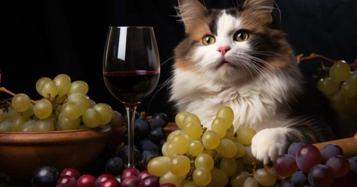 can cats have grapes?