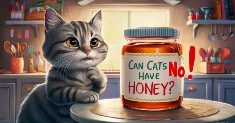 Can Cats Have Honey? A Sweet No-No