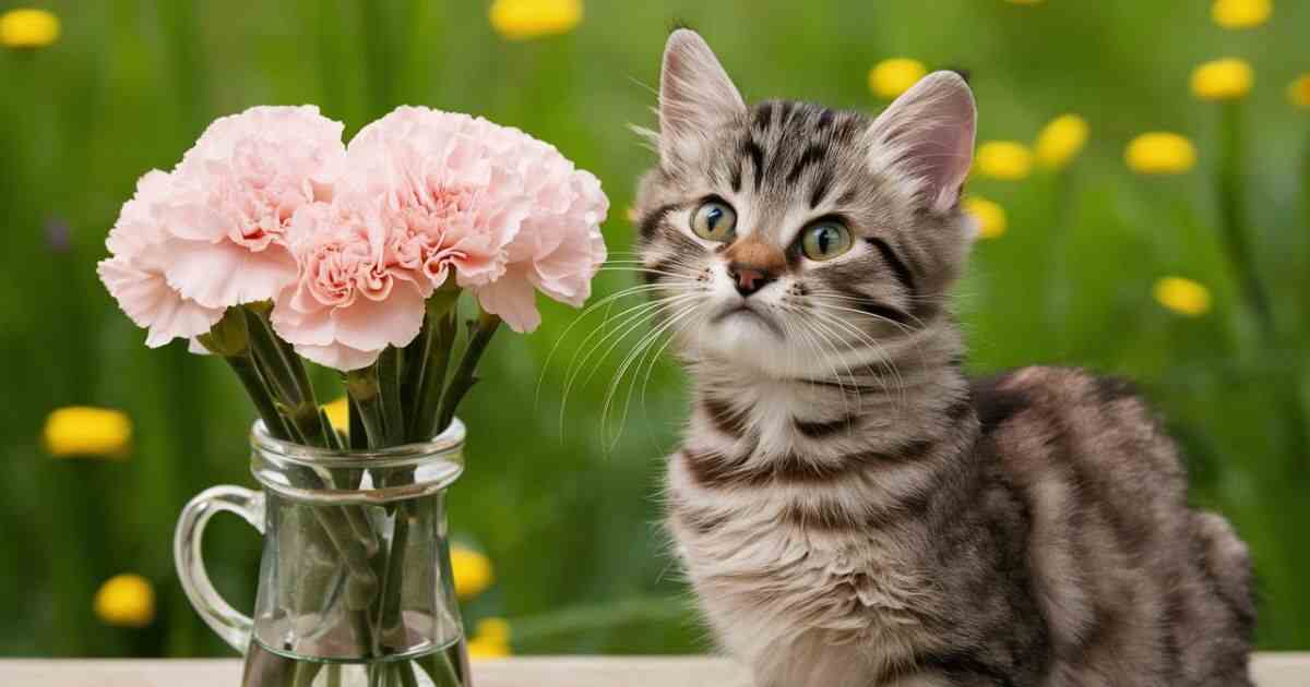 Are Carnations Toxic to Cats?