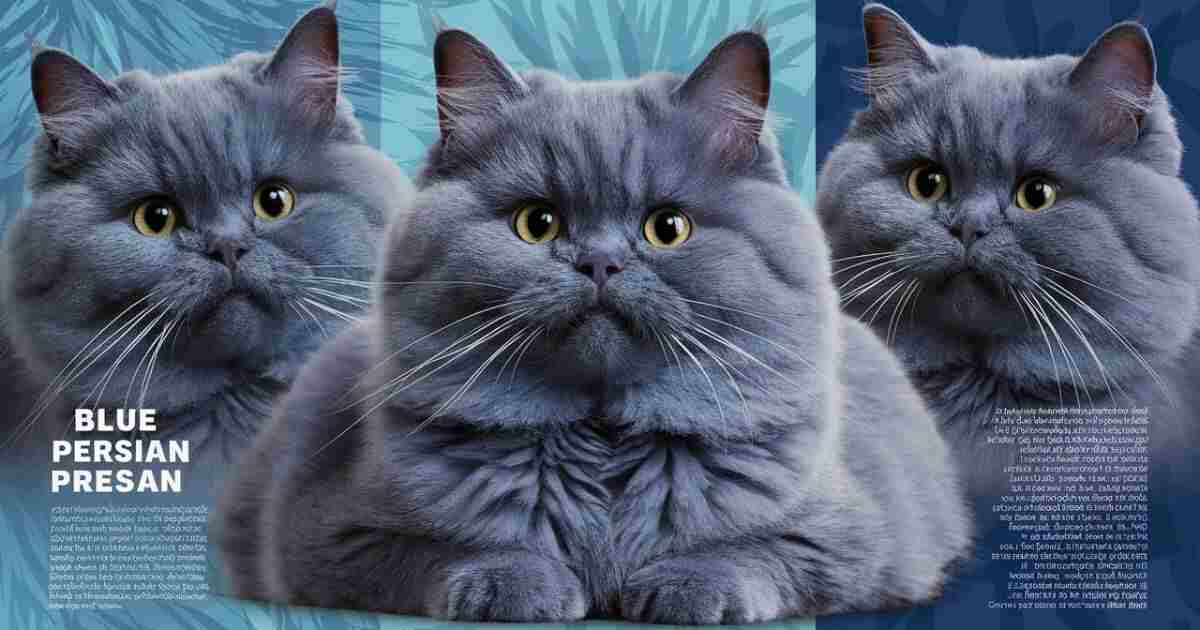 Blue Persian Cat Breed: Info, Pictures, Care & Facts