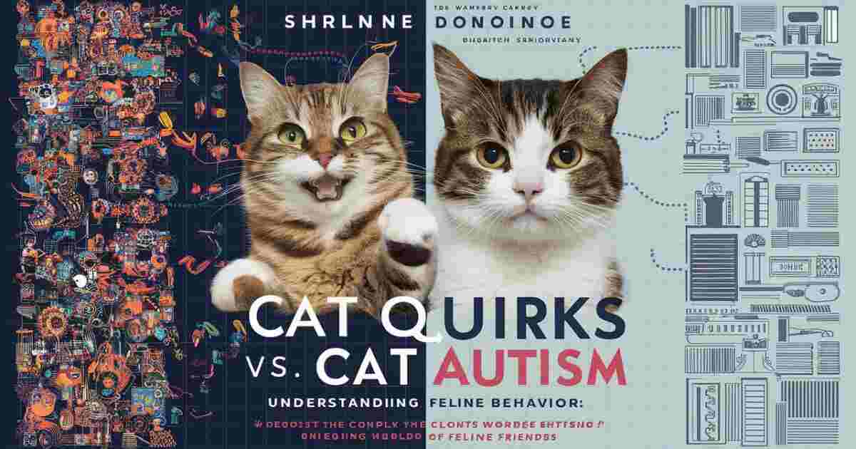 Cat Quirks vs. Cat Autism: Understanding Feline Behavior