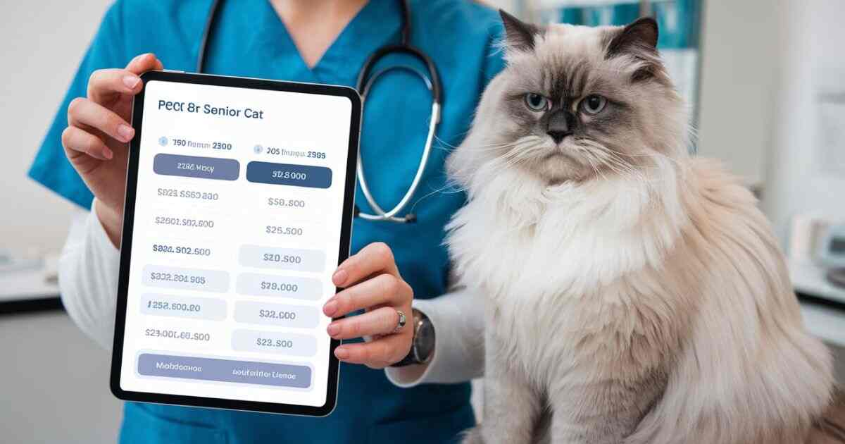 How Much Does Pet Insurance Cost for a Senior Cat?