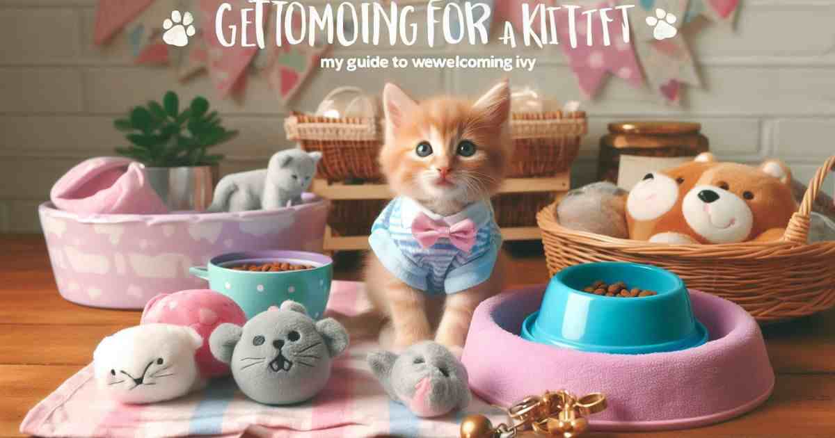 Getting Ready for a Kitten My Guide to Welcoming Ivy