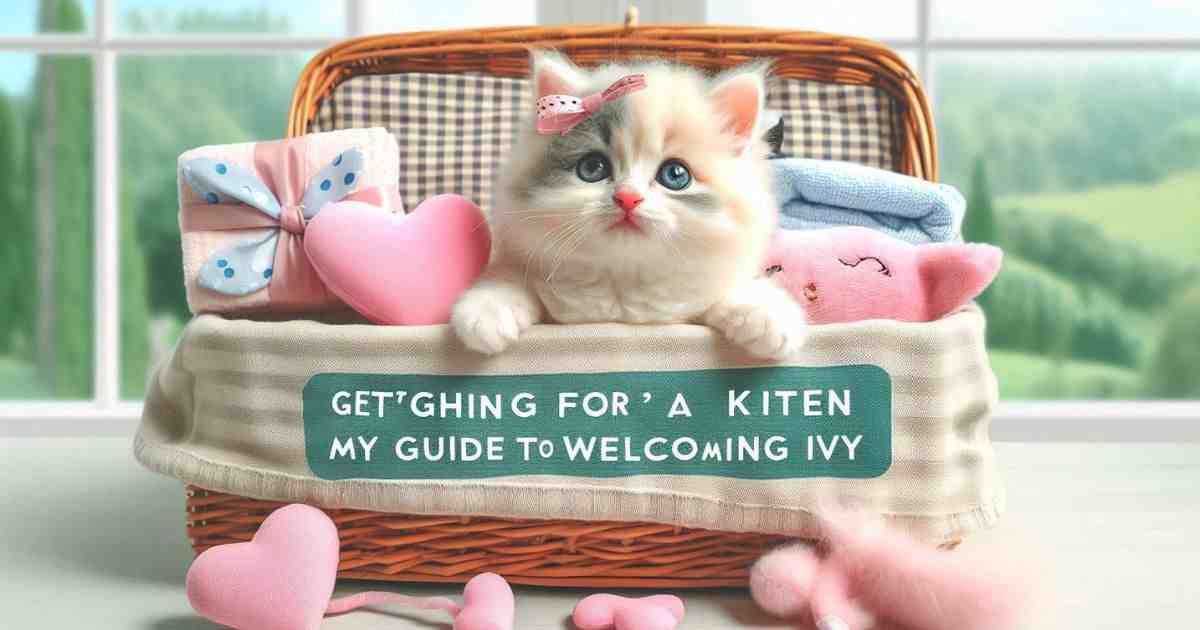 Getting Ready for a Kitten My Guide to Welcoming Ivy