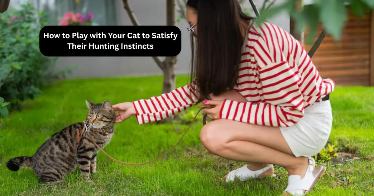 How to Play with Your Cat to Satisfy Their Hunting Instincts