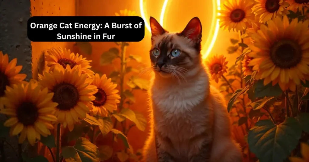 Orange Cat Energy: A Burst of Sunshine in Fur
