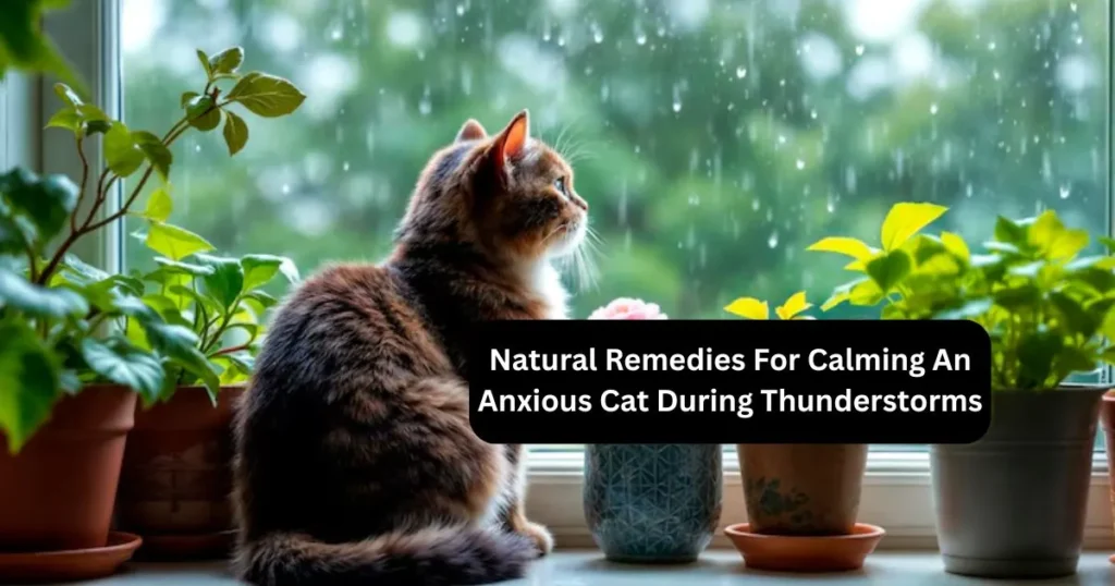 Natural Remedies For Calming An Anxious Cat During Thunderstorms